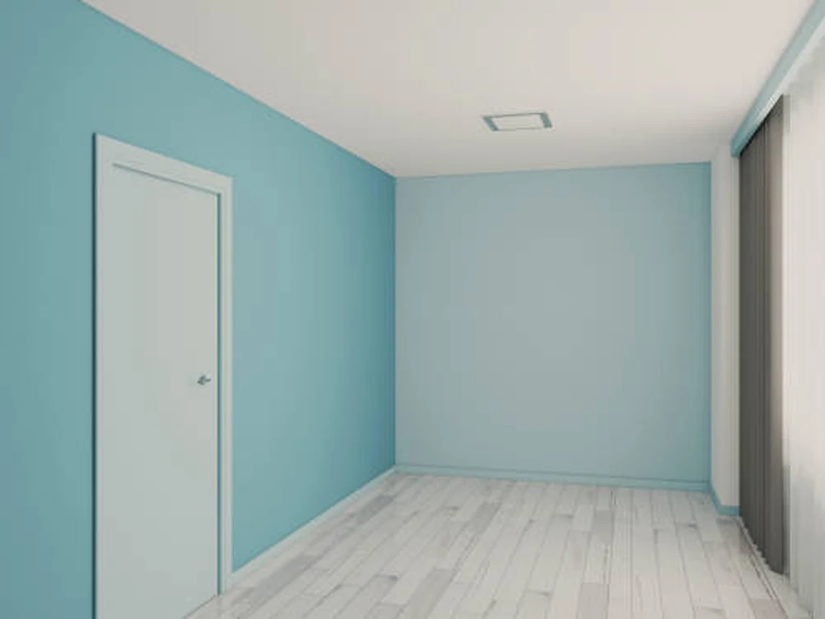 Interior painting of a pale empty room by Richmond Decorators