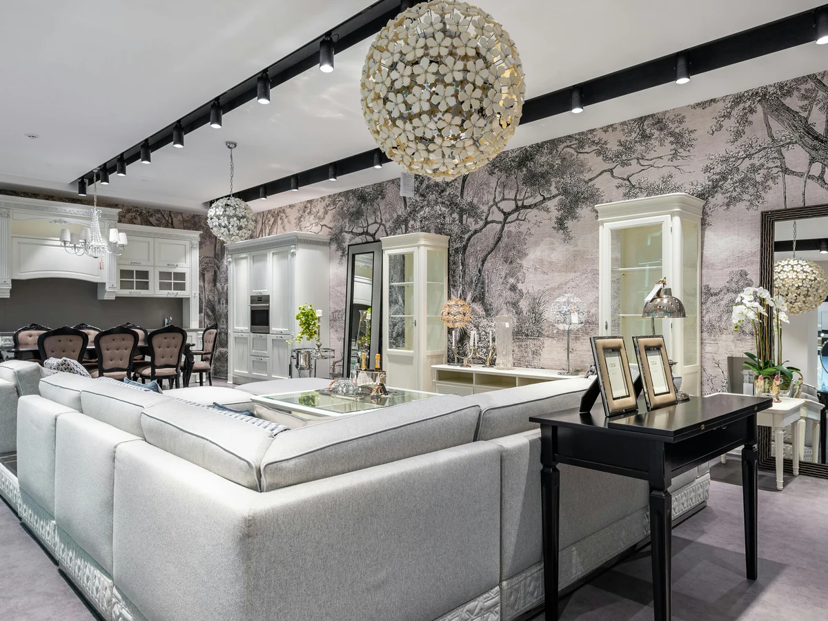 Painting costs in Richmond - elegant living area decorated by Richmond Decorators