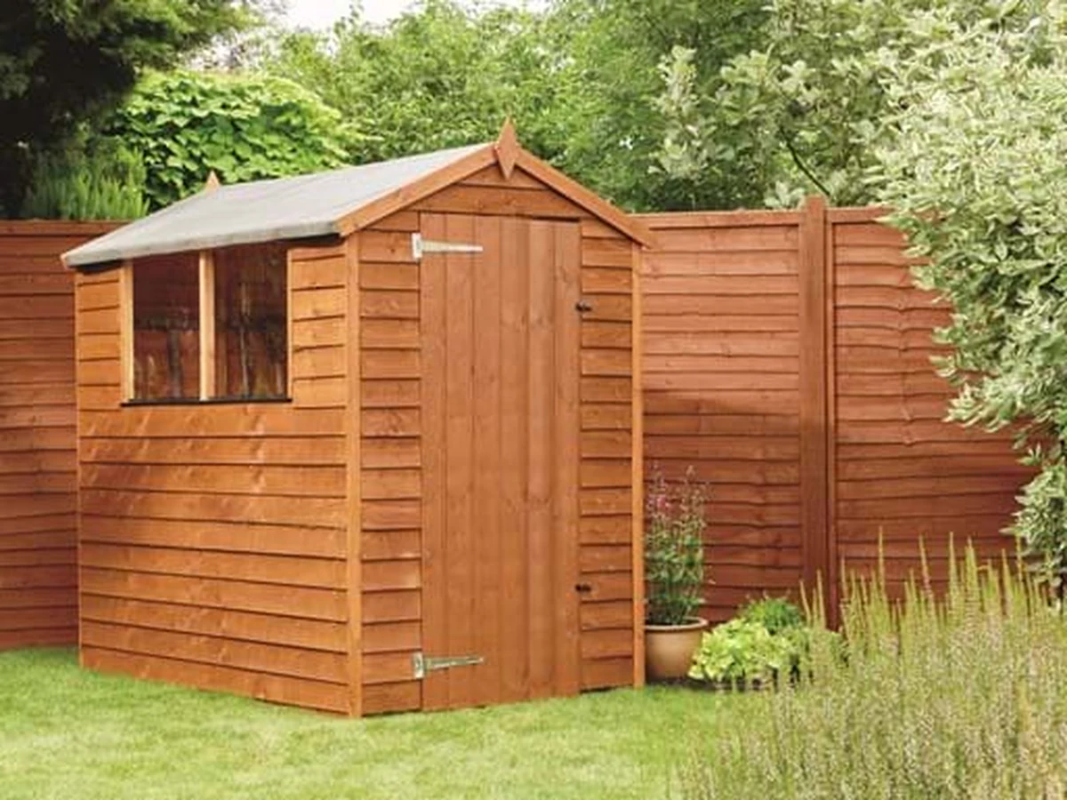 Garage door painting in Richmond by Richmond Decorators, natural oak stained timber finish